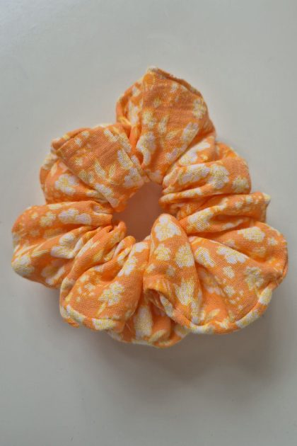 Frotka muślinowa w kolorze pomarańczowym