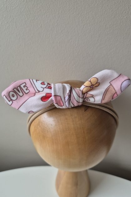 Kokardka na gumce Love